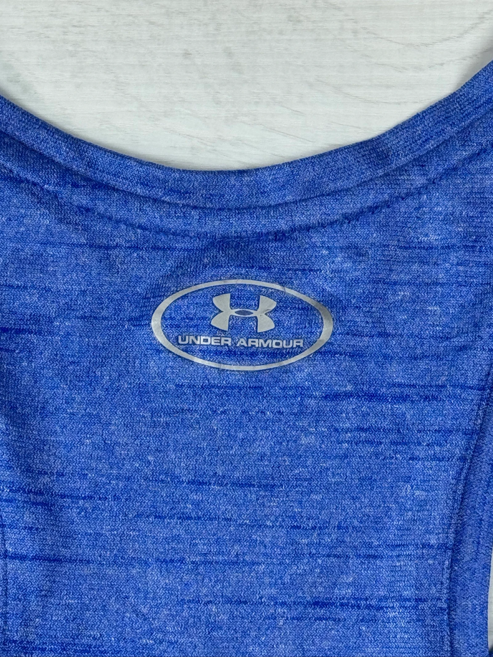 Under Armour UA Tech HeatGear Racerback Tank Bleu XL 1284894 – photo 15